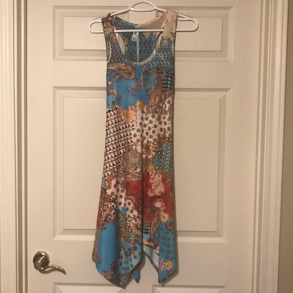 Multi-Pattern Dress - image 1